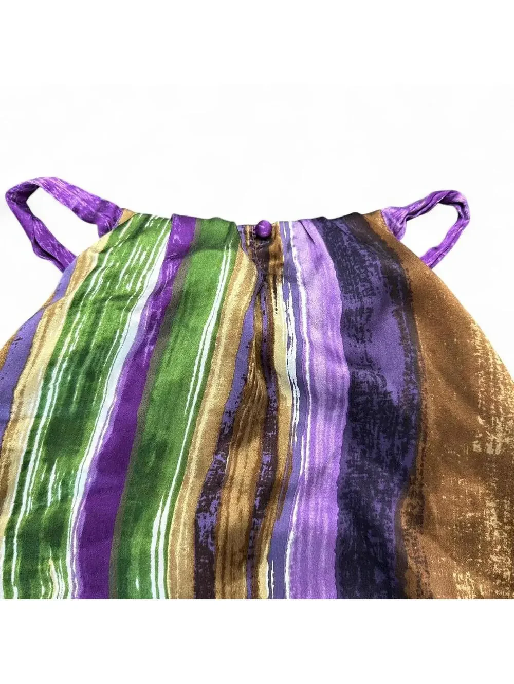 Ann Taylor Silk Striped Cami Top, Size M.